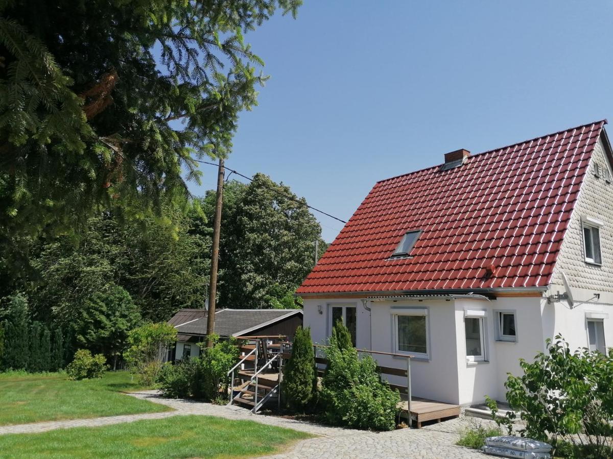 Kaethes Sommerhaus Schöna Esterno foto