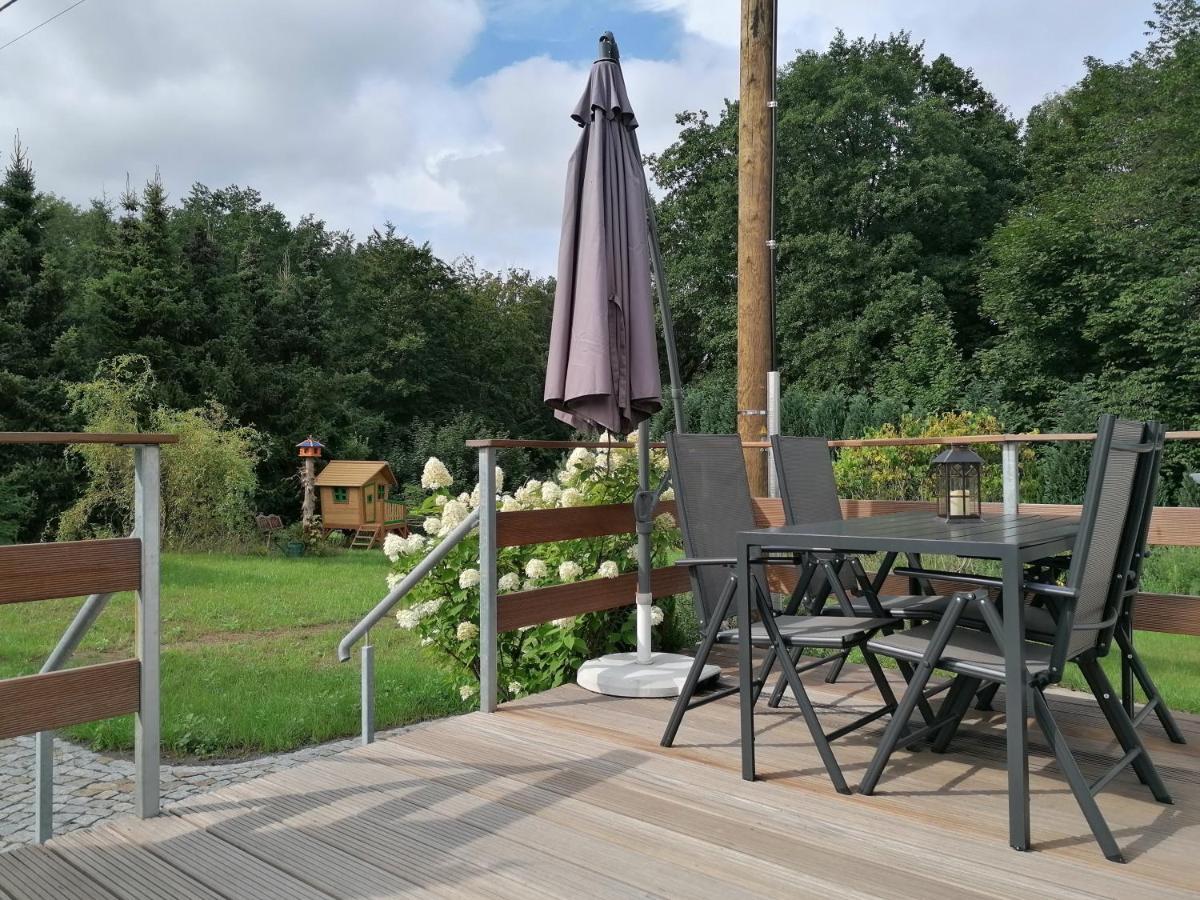 Kaethes Sommerhaus Schöna Esterno foto